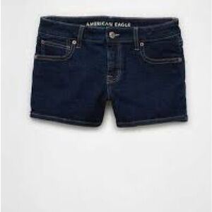 New American Eagle Outfitters Women's Navy Jean Shorts with tags Size 6 ❤️✨👖💁‍♀️